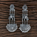 Joban Fashion Women Silver Black Oxidised Earrings - Distacart
