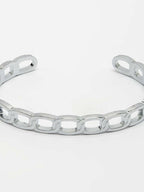 NVR Men's Silver Plated Cuff Bracelet - Distacart