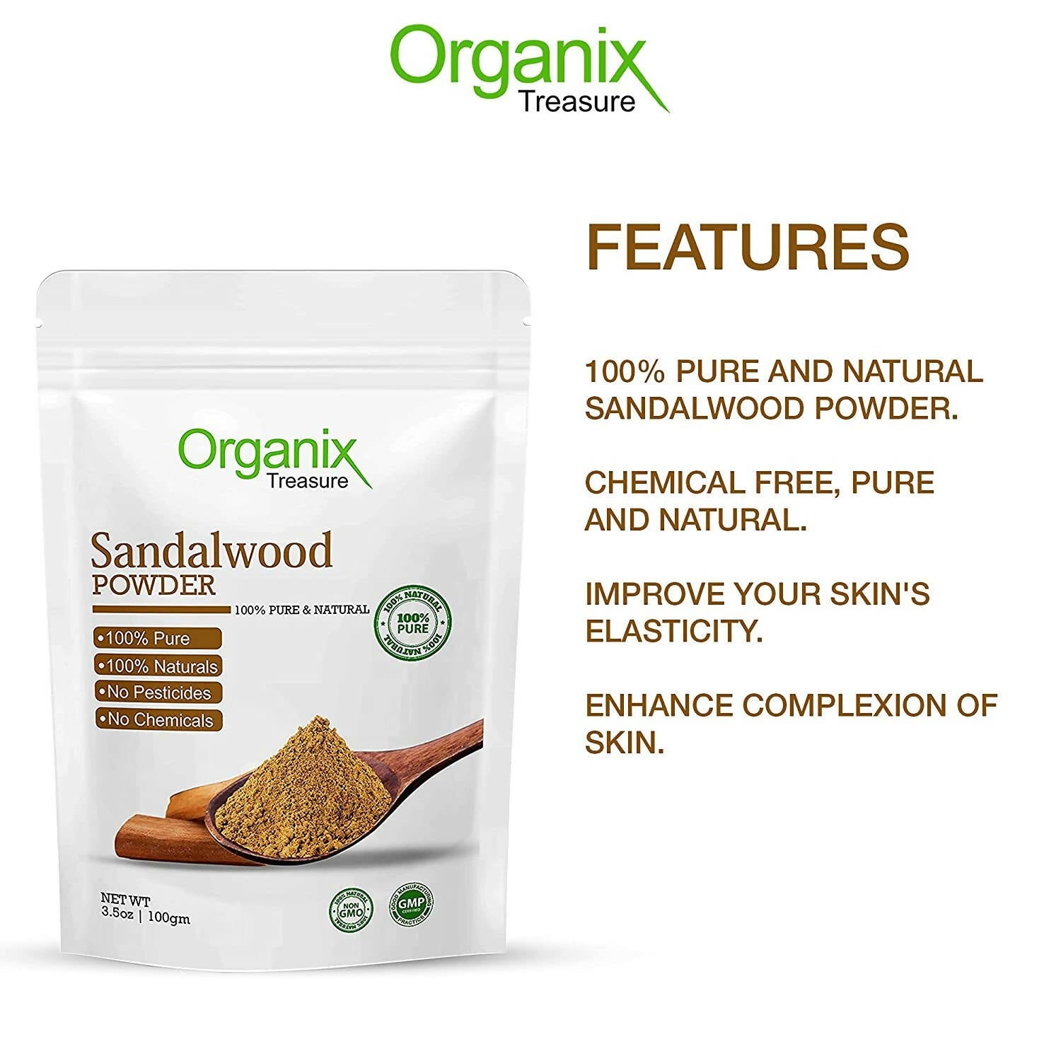Organix Treasure Sandalwood Powder