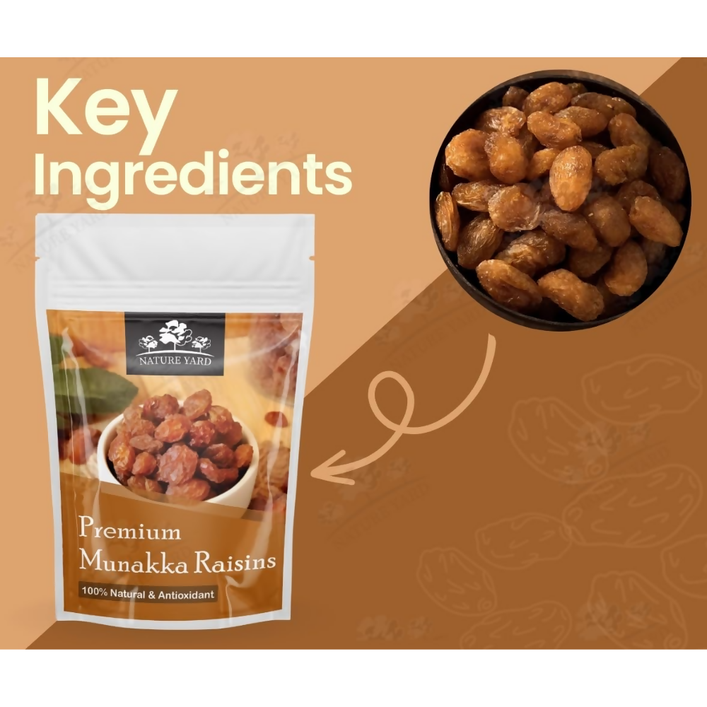 Nature Yard Premium Munakka Dry Fruits (Abjosh) Afghani Munaka Raisins Dried Fruit - Distacart