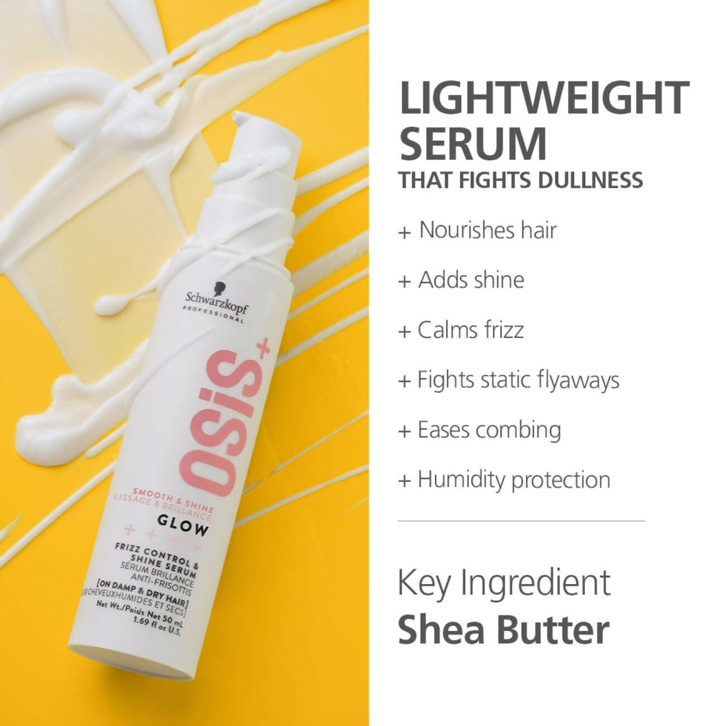 Schwarzkopf Professional OSiS+ Glow Anti-Frizz Shine Serum