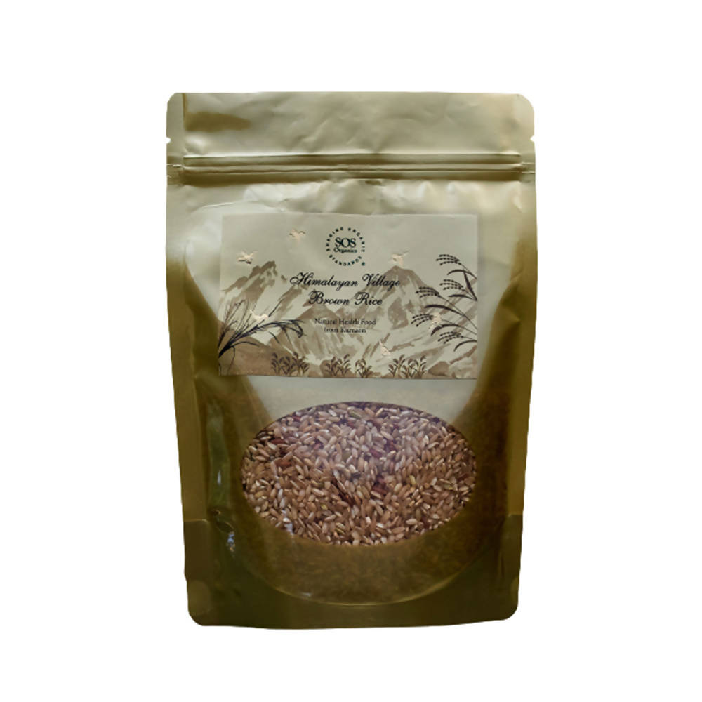 SOS Organics Himalayan Village Brown Rice