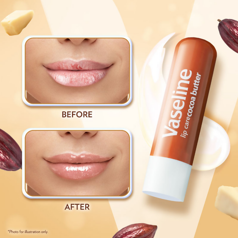 Vaseline Lip Care Lip Balm Stick - Cocoa Butter - Distacart