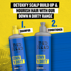 TIGI Bed Head Down N' Dirty Lightweight Hair Conditioner For Detox & Repair