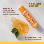 Burt's Bees Beeswax Lip Balm With Vitamin E & Peppermint - Distacart