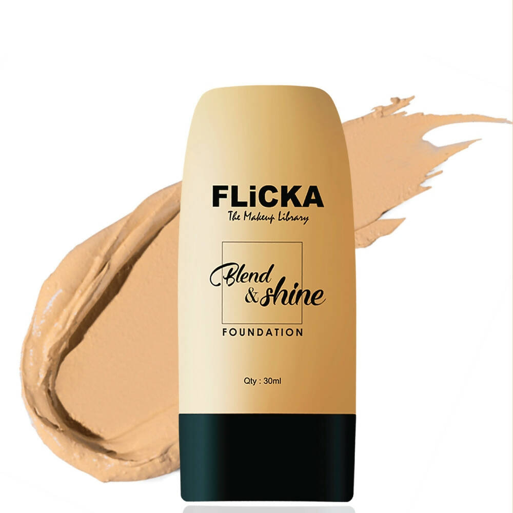 Flicka Blend & Shine Foundation - Beige