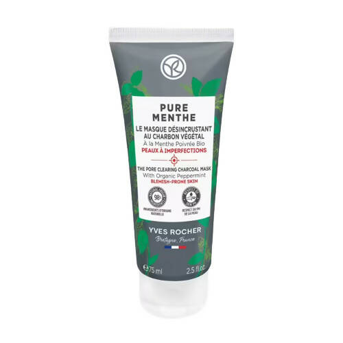 Yves Rocher Pure Menthe The Pore Clearing Charcoal Mask