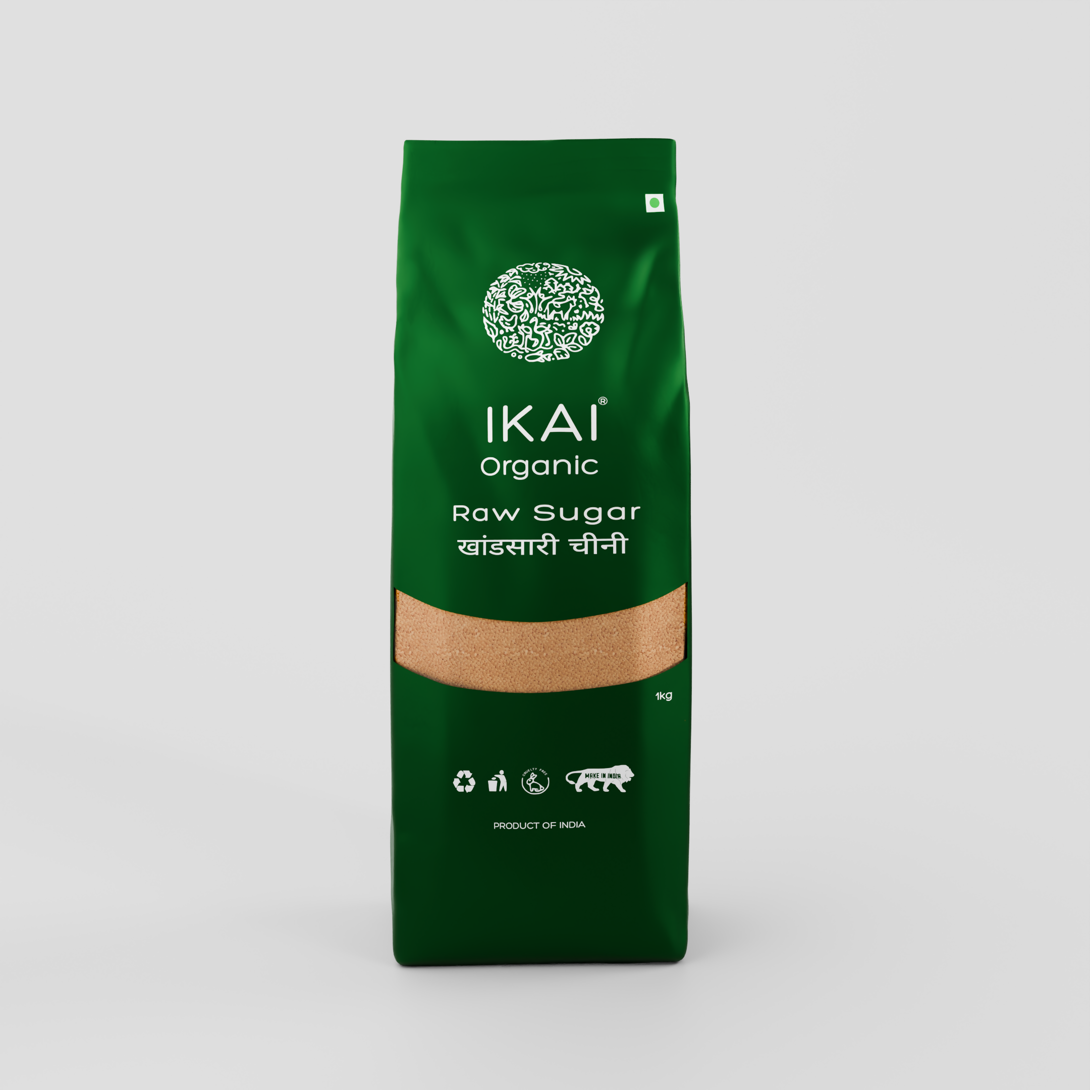 2 - Organic Raw Sugar - 1000 gm