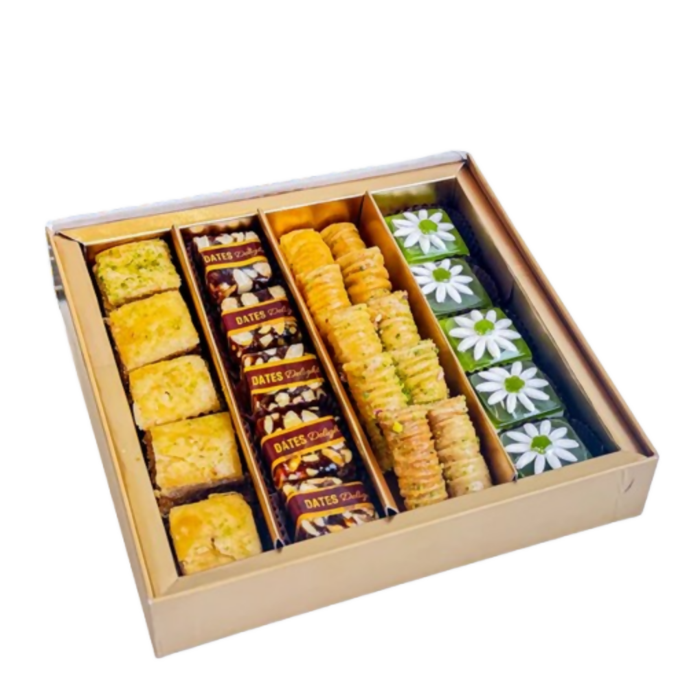 Gwalia Sweets Assorted Baklawa and Gourmet Sweet Box - Distacart