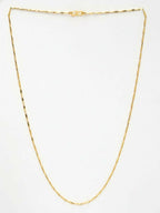 NVR Women Gold Plated Handcrafted Minimal Chain - Distacart