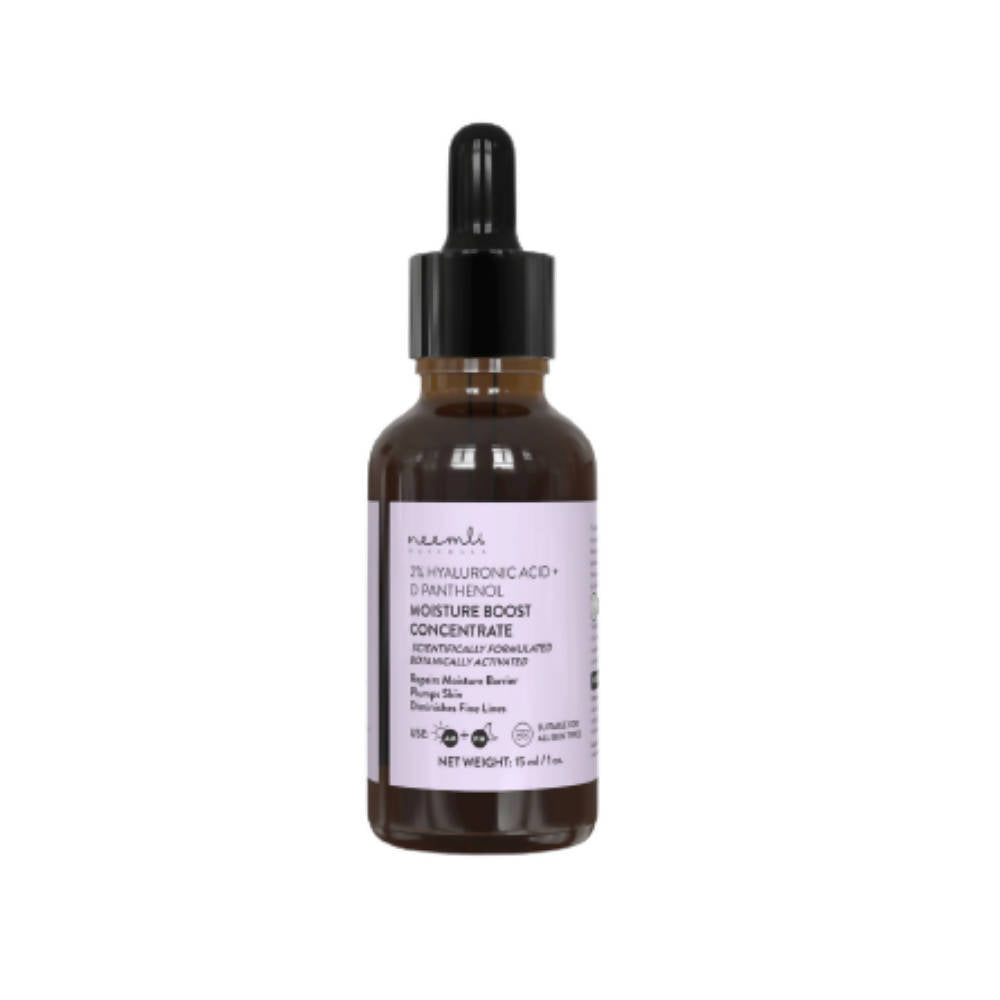 Neemli Naturals 2% Hyaluronic Acid + D Panthenol Moisture Boost Concentrate