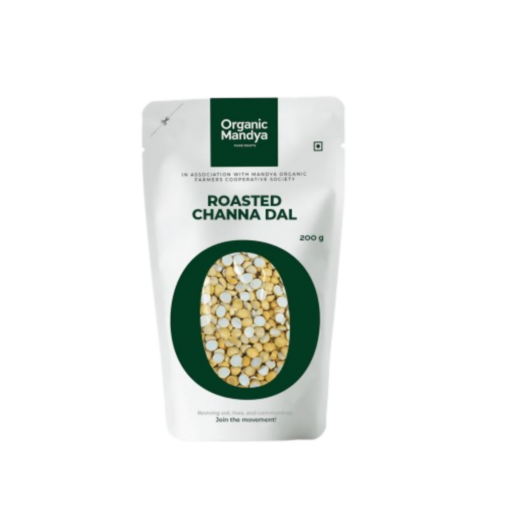 Organic Mandya Roasted Channa Dal
