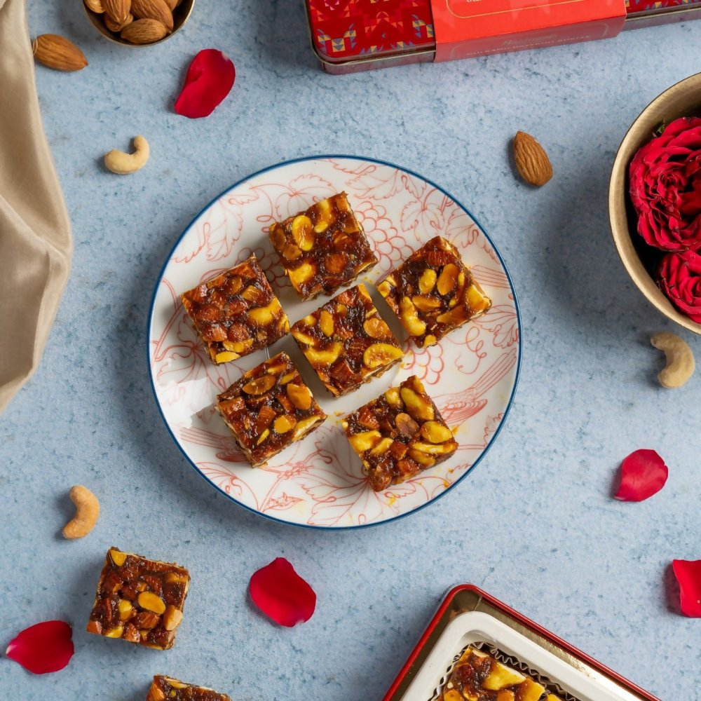 Haldiram's Gulkand Dryfruit Burfee - Distacart