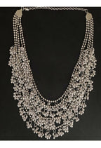 Mominos Fashion Johar Kamal Oxidised Silver-Plated Brass Finish Ghungroo Necklace with Earrings For Women - Distacart