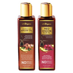 LA Organo Moroccan Multi-Purpose Hair Growth Oils Combo