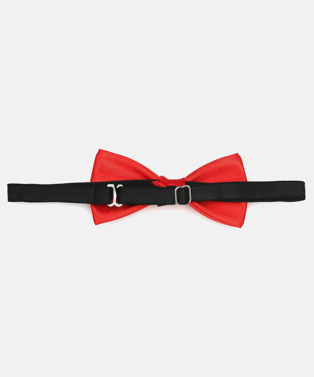 Manet Boys Solid Single Layer Bow - Red