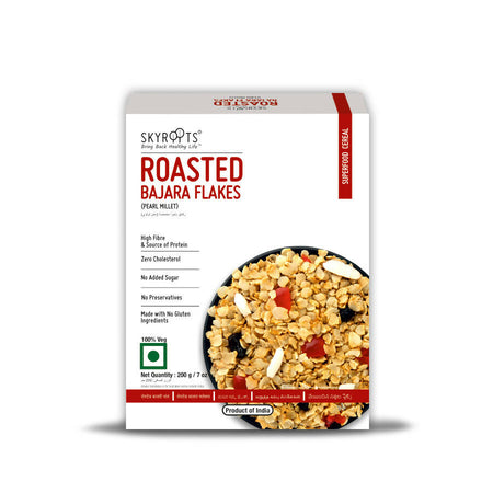 Skyroots Roasted Bajara Flakes