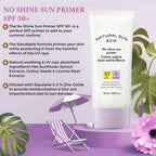 The Face Shop Natural Sun Eco No Shine Sun Primer SPF 50+ - Korean Skincare