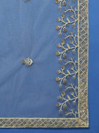 House of Panchhi Pista Net Sequinse Work Lehenga & Blouse, Dupatta
