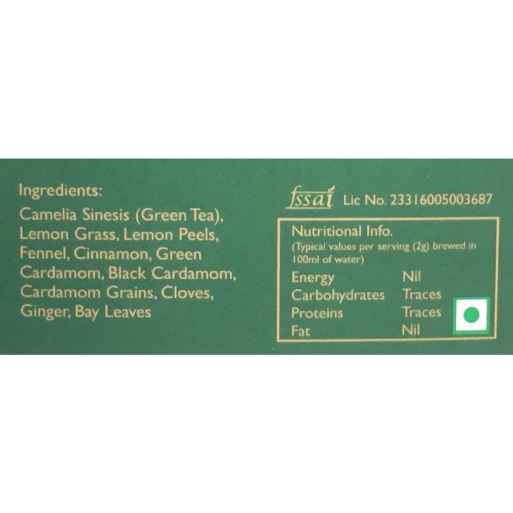 Tassyam Organics Masala Green Tea - Box - Distacart