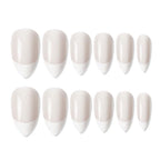 shills professional reusable press on nails french almond spn738