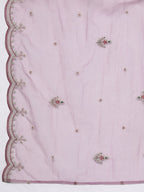 Indo Era Women Floral Yoke Design Regular Thread Work Kurta with Trousers & Dupatta - Distacart