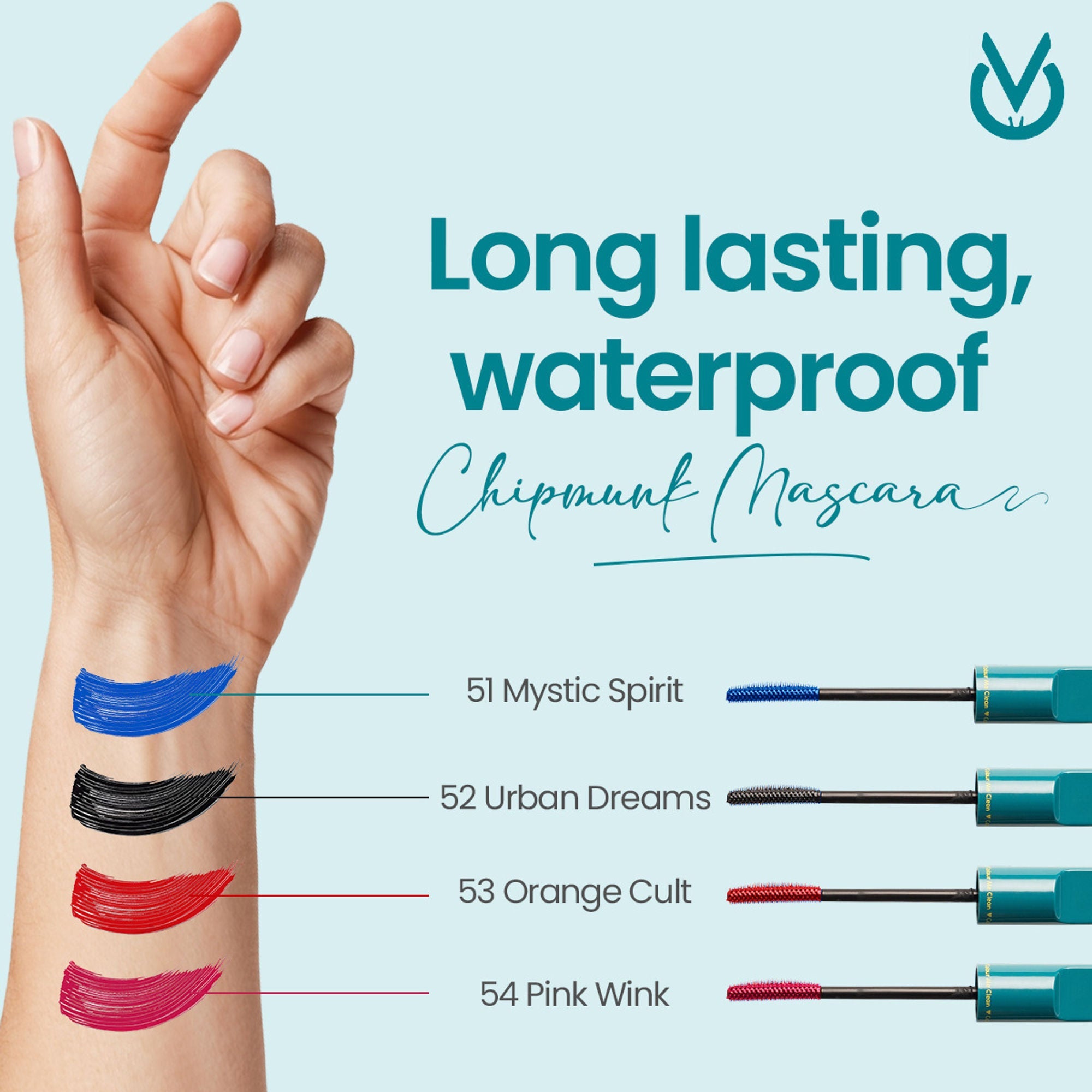 CHIPMUNK VER-Style All-Rounder Mascara - 51 Mystic Spirit