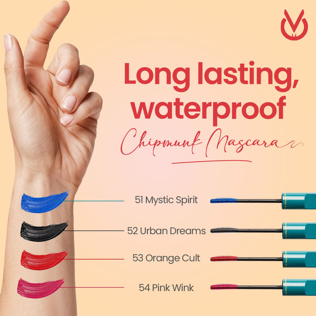 CHIPMUNK VER-Style All-Rounder Mascara - 53 Orange Cult