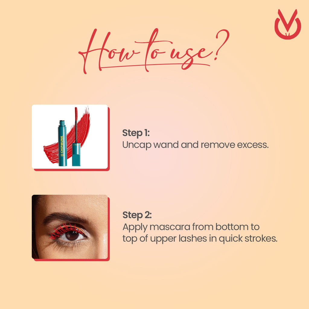 CHIPMUNK VER-Style All-Rounder Mascara - 53 Orange Cult