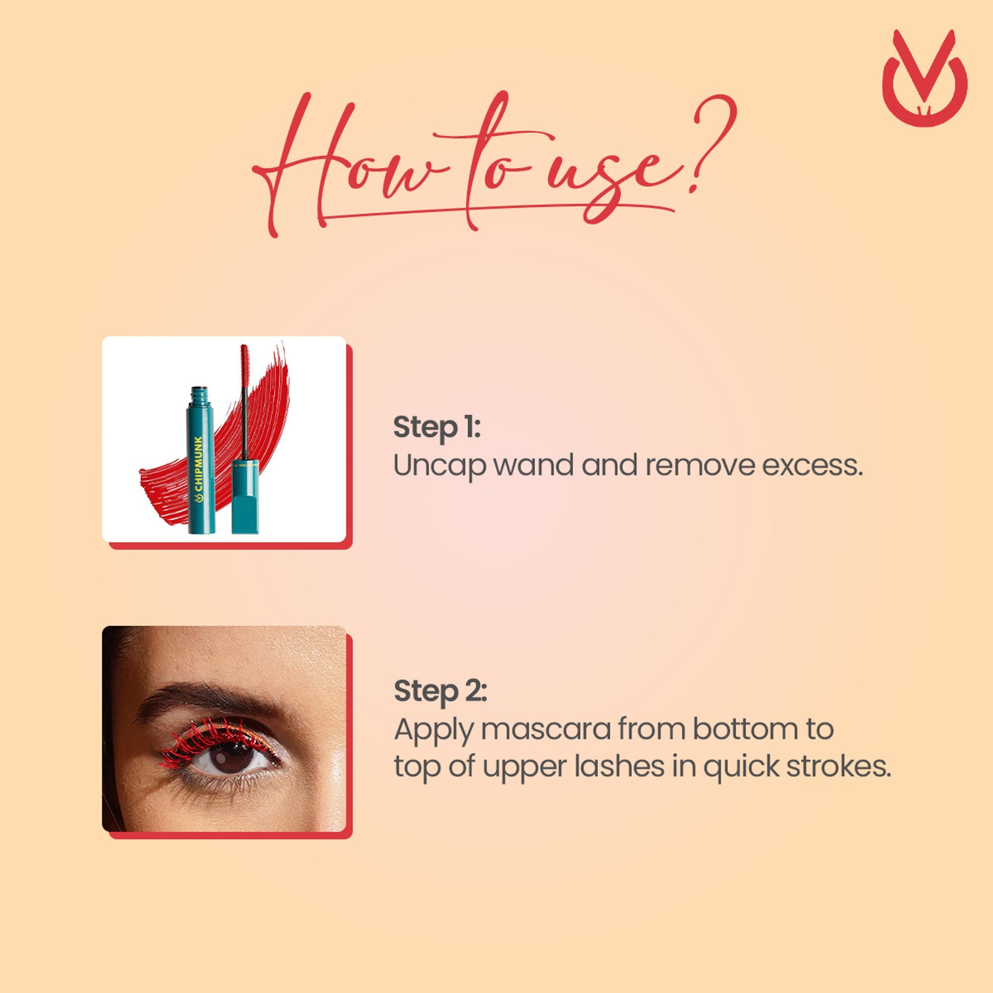 CHIPMUNK VER-Style All-Rounder Mascara - 53 Orange Cult