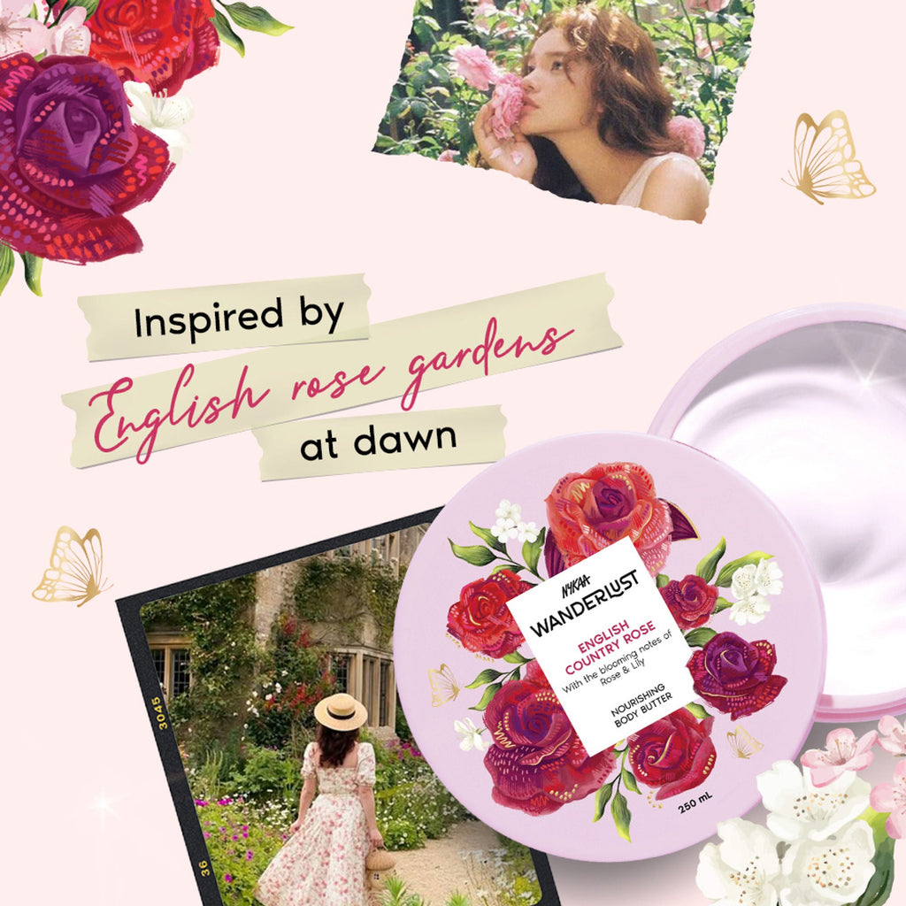 Wanderlust English Country Rose Body Butter