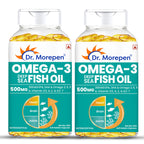 Dr. Morepen Omega-3 Deep Sea Fish Oil 500mg Softgels - Distacart