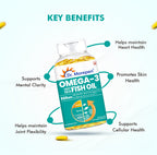 Dr. Morepen Omega-3 Deep Sea Fish Oil 500mg Softgels - Distacart