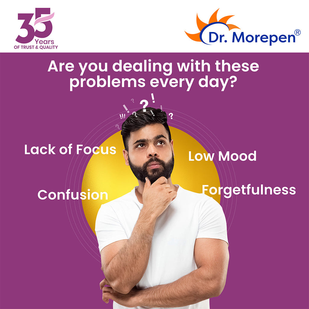 Dr. Morepen Memory Focus & Mood Tablets - Distacart