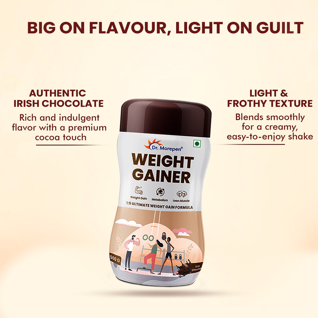 Dr. Morepen Weight Gainer - Chocolate Flavor - Distacart