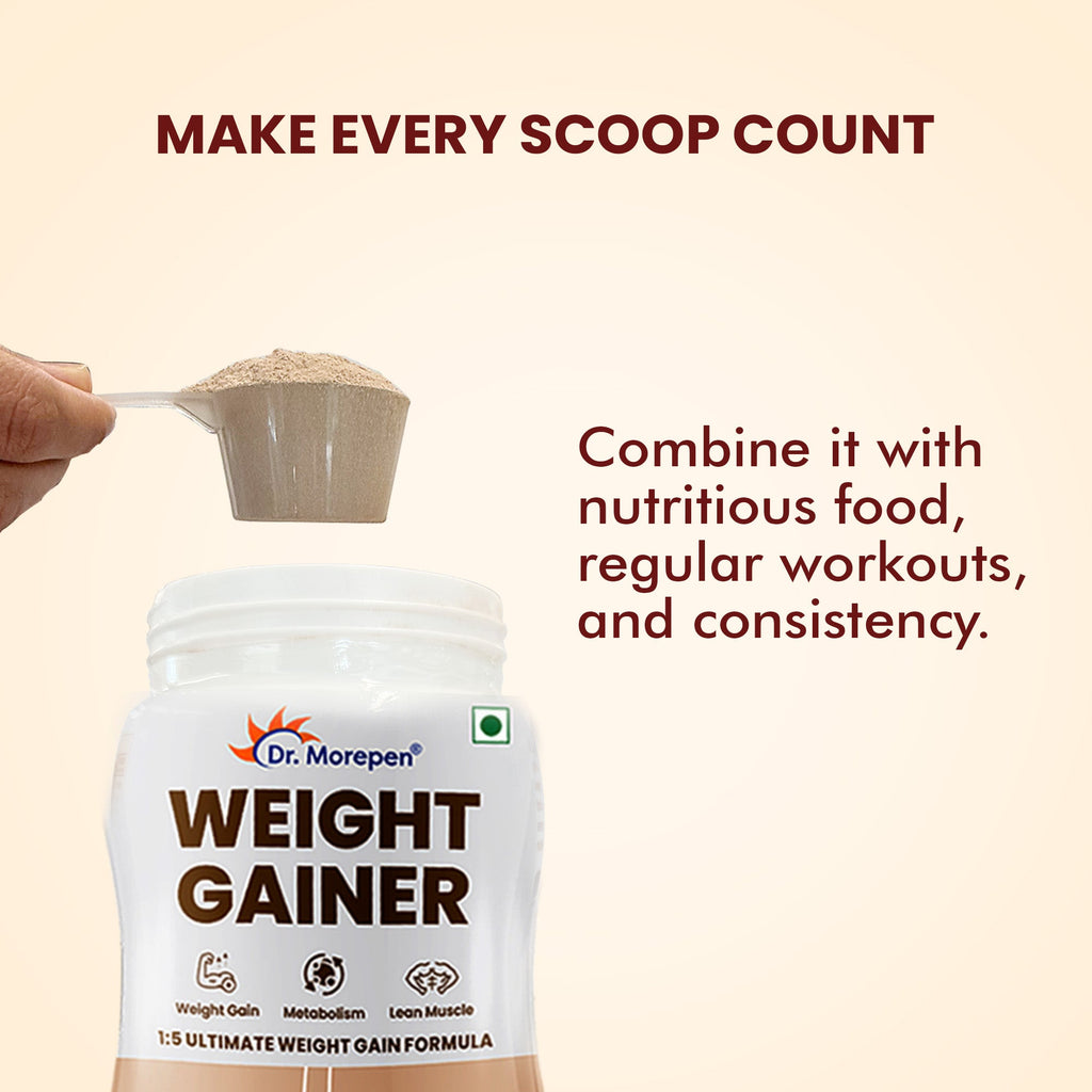 Dr. Morepen Weight Gainer - Chocolate Flavor - Distacart