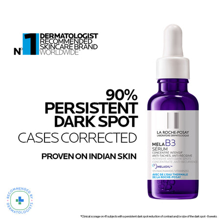 La Roche-Posay Mela B3 Serum, For Anti-Dark Spots & Pigmented Skin with Melasyl + 10% Niacinamide