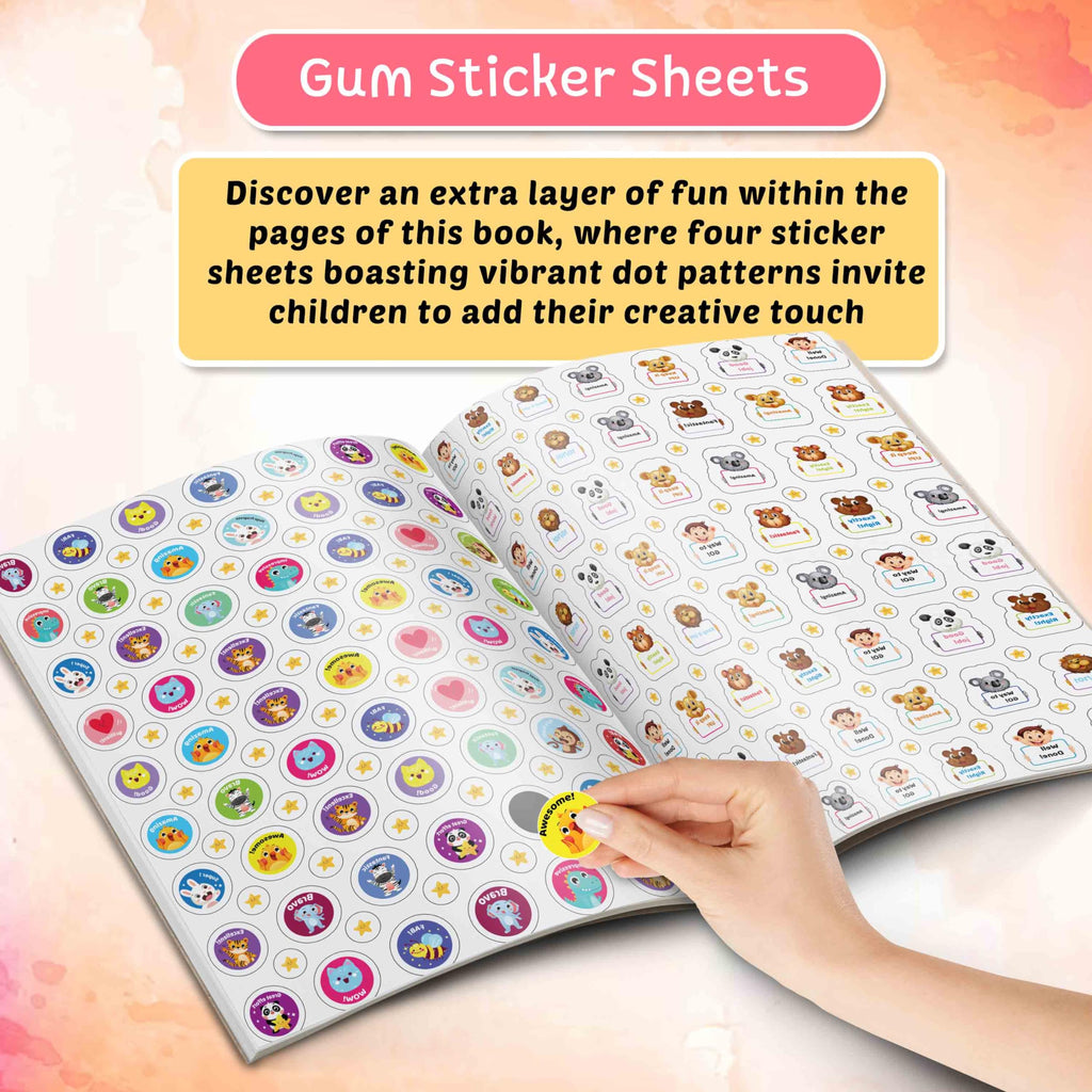"2000+ Reward Stickers: A Fun Sticker Book for Teachers and Parents - Encouraging and Celebrating Kids' Achievements with Over 2000 Stickers [Paperback]"