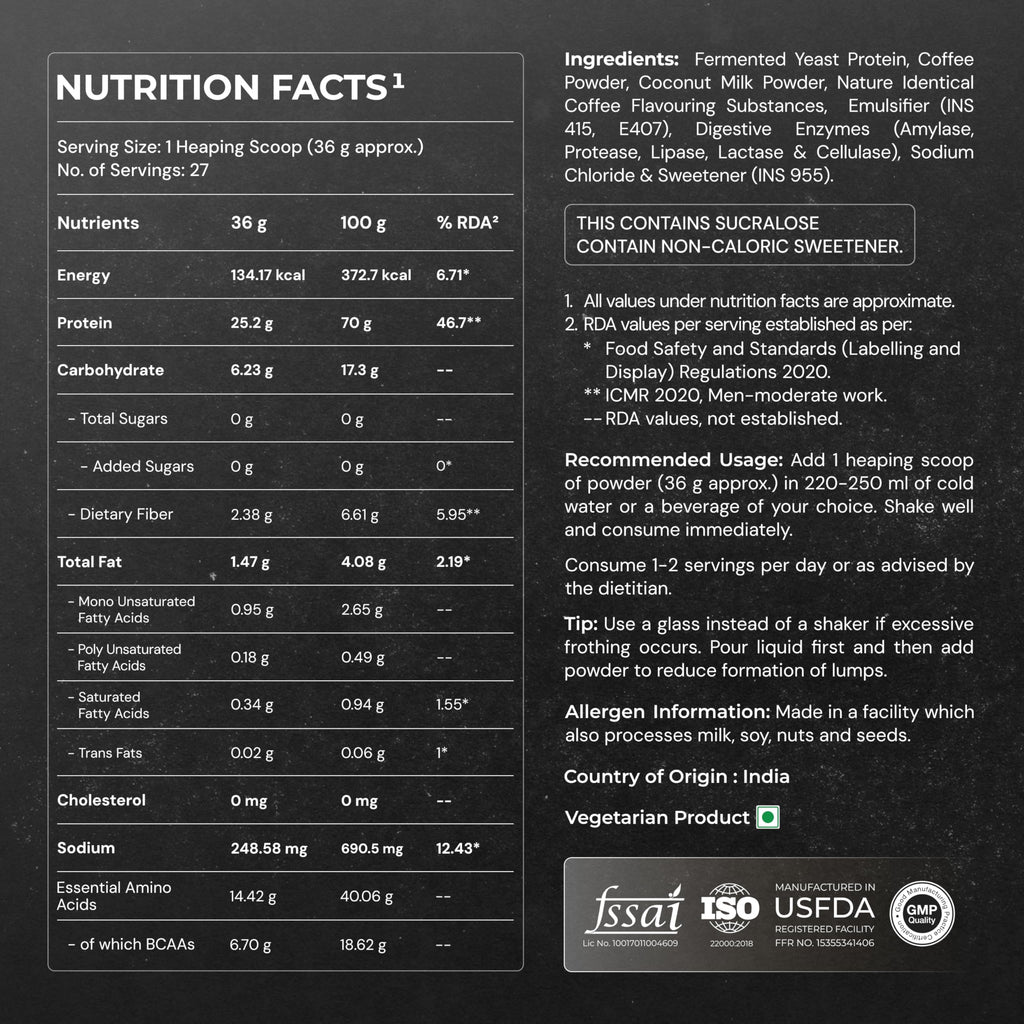 Nutrabay Yeast Protein Powder