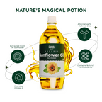 Organic Mandya Sunflower Oil - Cold Pressed