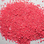 crimson pink sprinkles bottle for decoration bottle 100 g