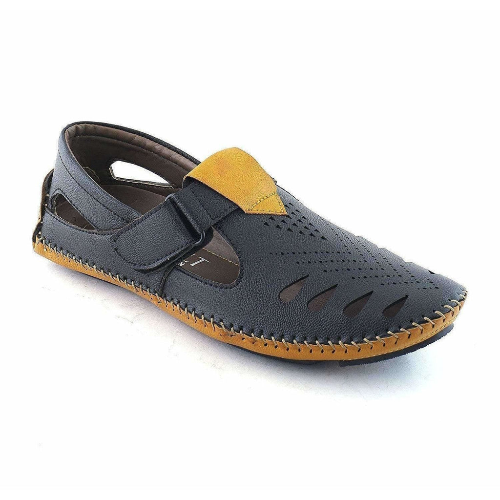 Men Stylish Formal Casual Ethnic Loafer Slip-On Sandal Shoe - Distacart