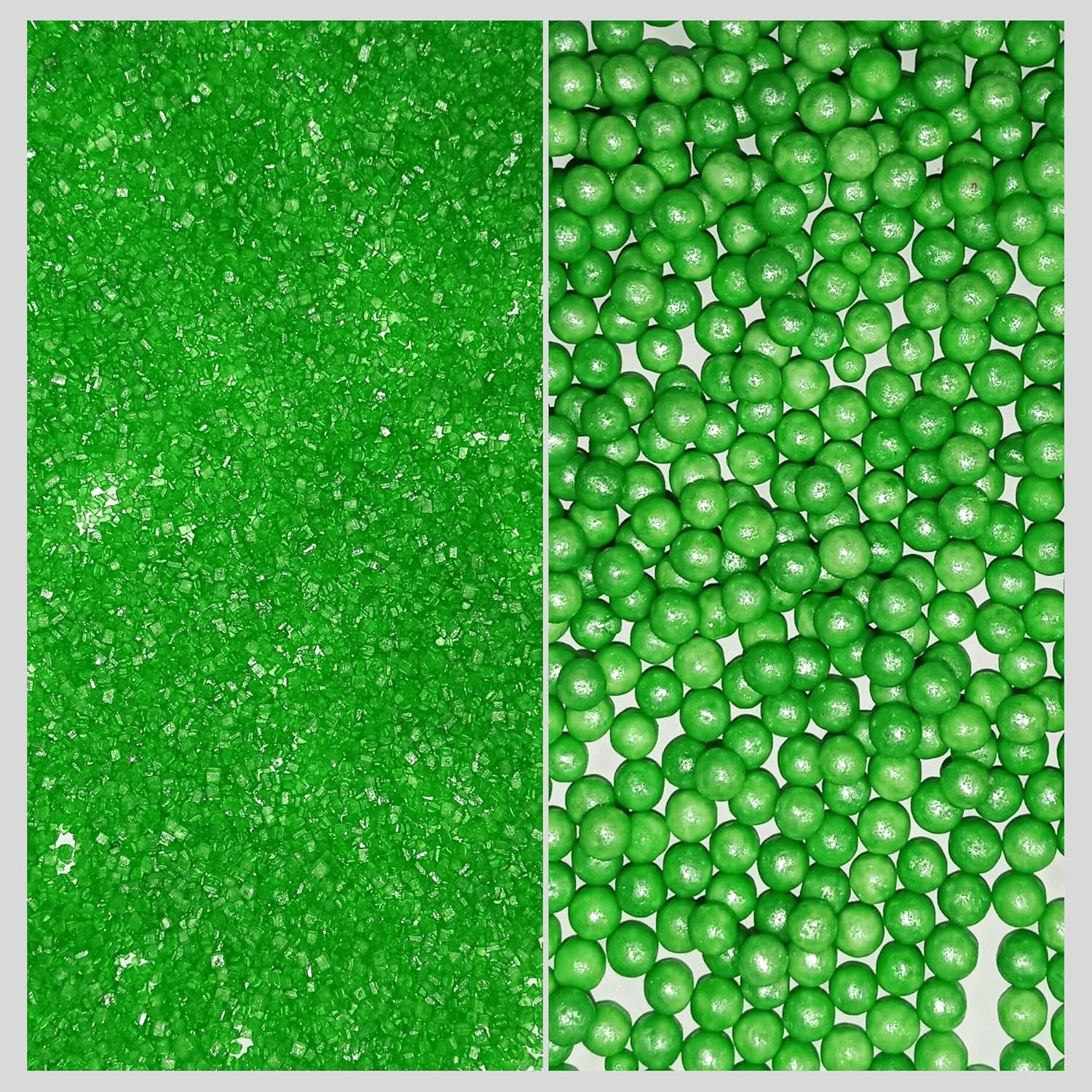 sprinkles for cakes cupcakes decoration usp 11pea green
