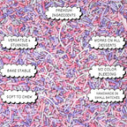 rainbow sprinkles for decoration 09 100 g