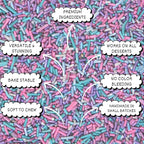 rainbow sprinkles for decoration 12 100 g