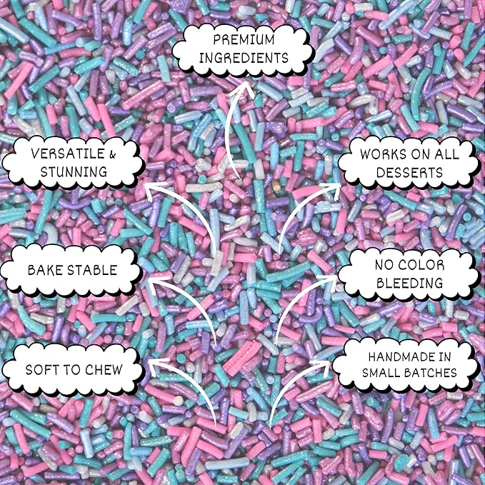 rainbow sprinkles for decoration 12 100 g