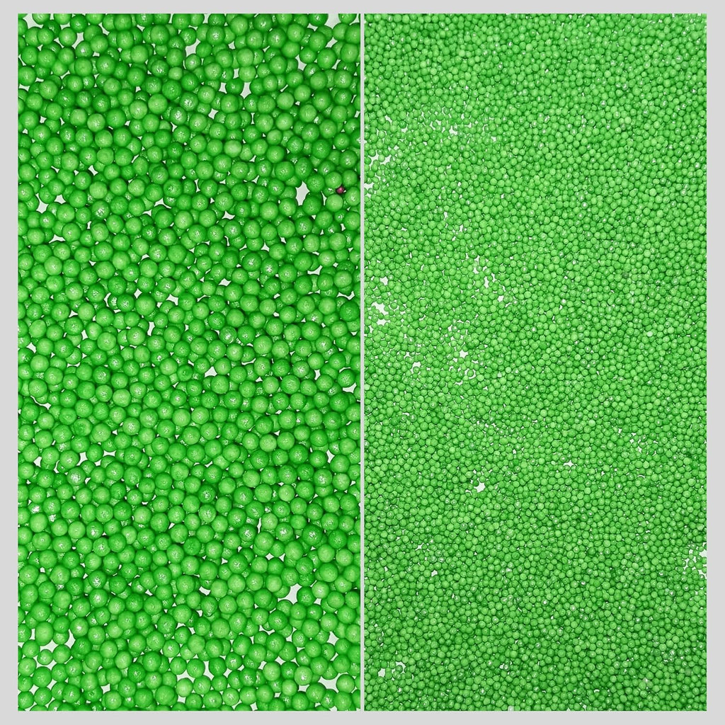 sprinkles for cakes cupcakes decoration usp 11pea green