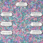rainbow sprinkles for decoration 06 100 g