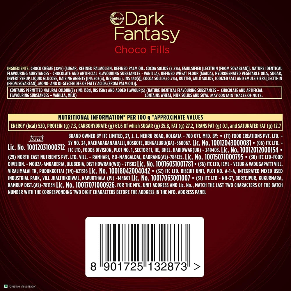 Dark Fantasy Choco Fills 75gm