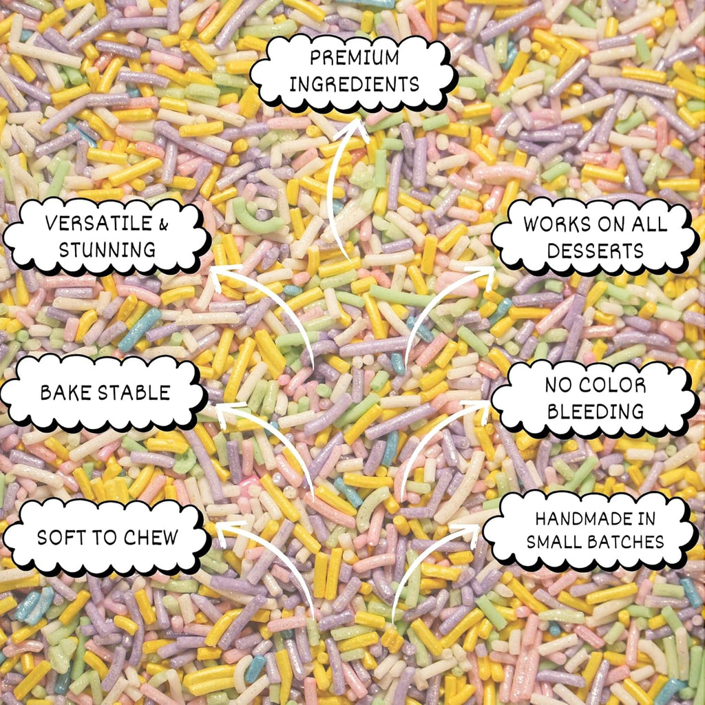 rainbow sprinkles for decoration 02 100 g 1